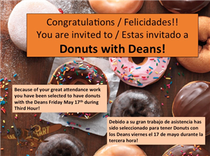 donuts with deans invitation 